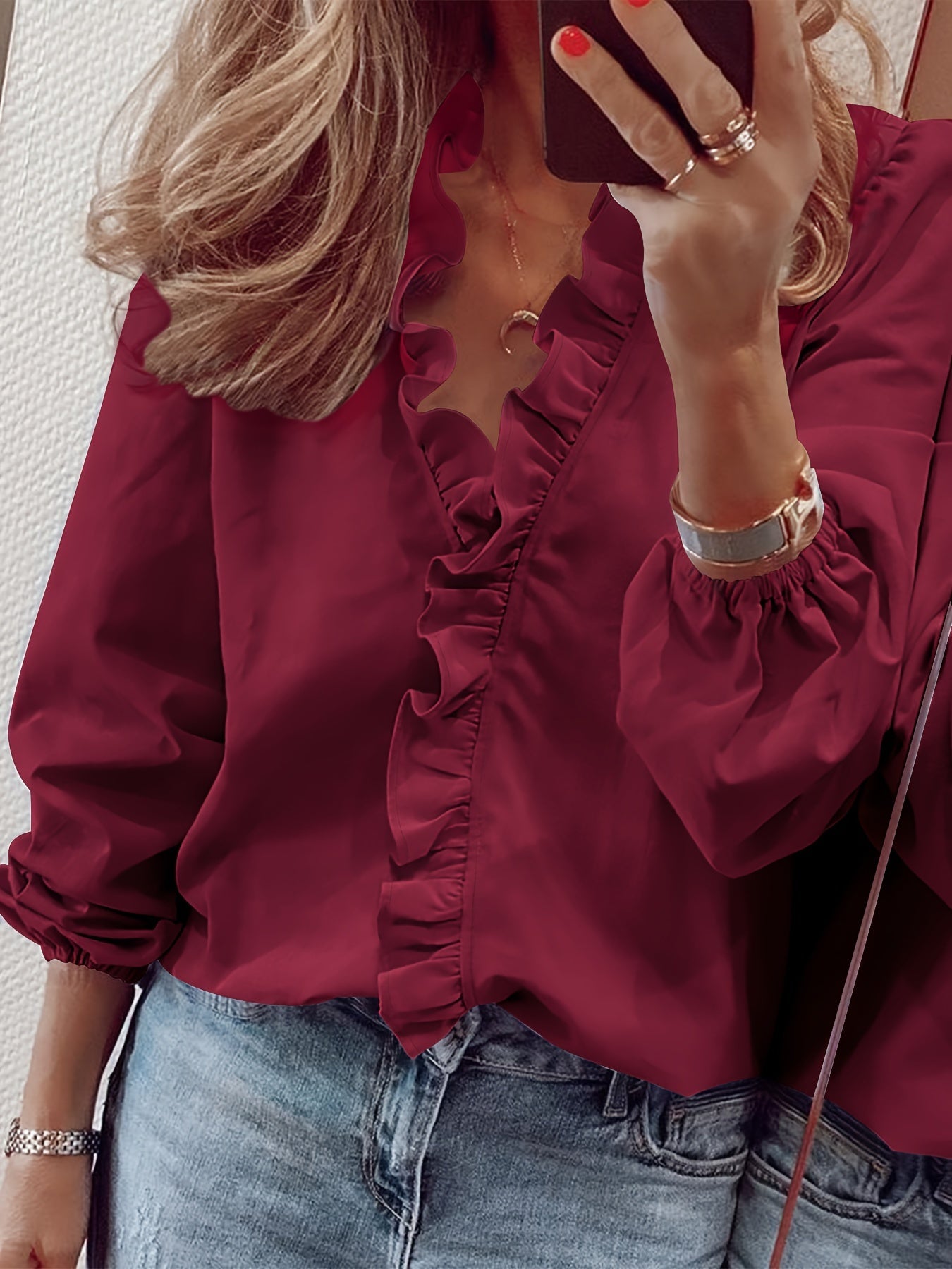Elegante Damenbluse