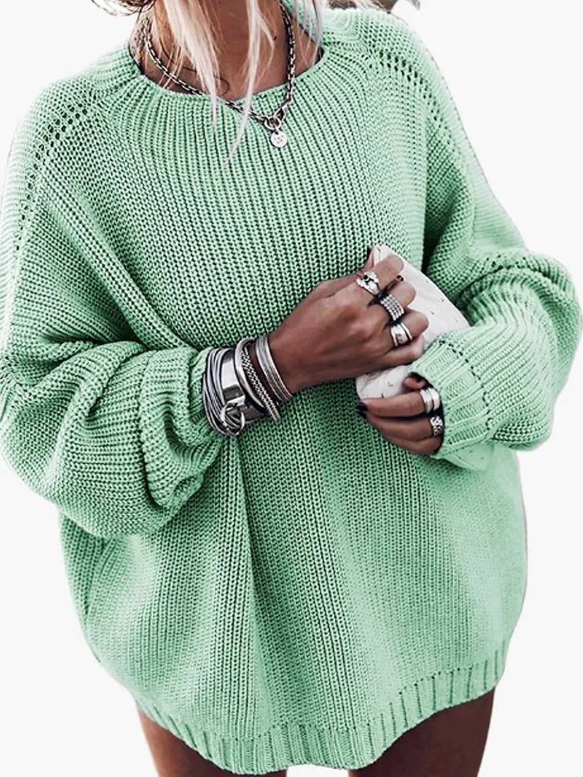 Oversize Strickpullover