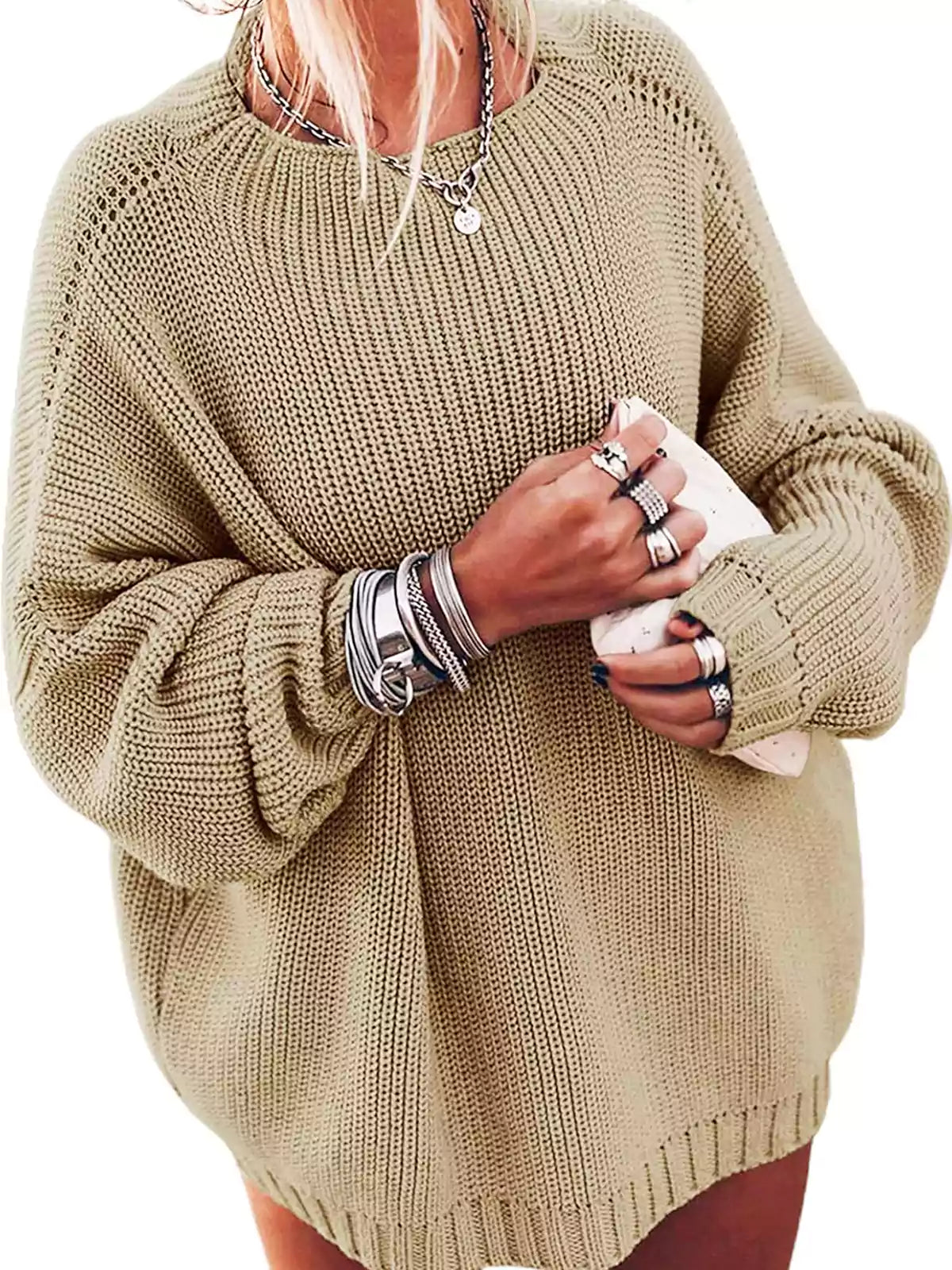 Oversize Strickpullover