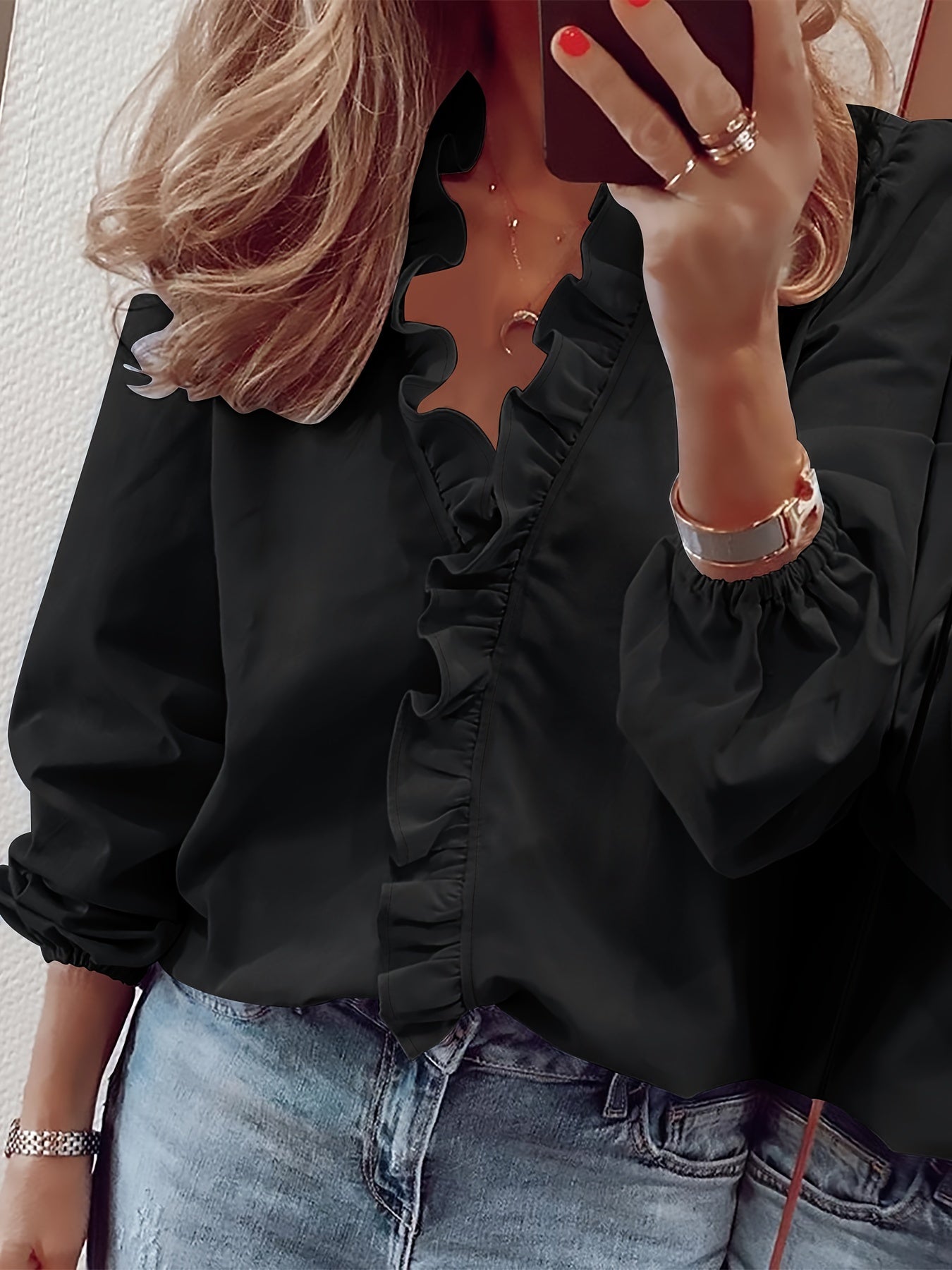 Elegante Damenbluse