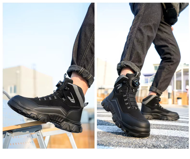 Hochwertige Stiefel ohne Schnürsenkel