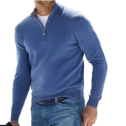 Premium Reißverschluss-Pullover