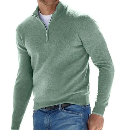 Premium Reißverschluss-Pullover