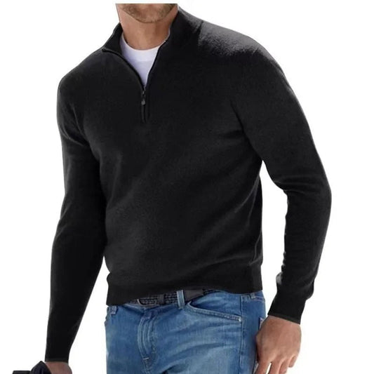 Premium Reißverschluss-Pullover