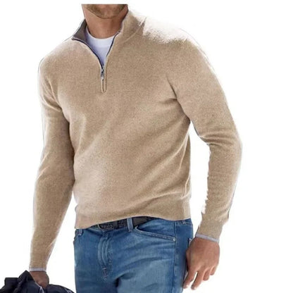 Premium Reißverschluss-Pullover