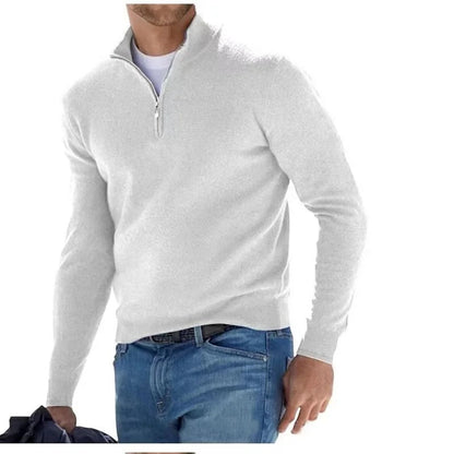 Premium Reißverschluss-Pullover