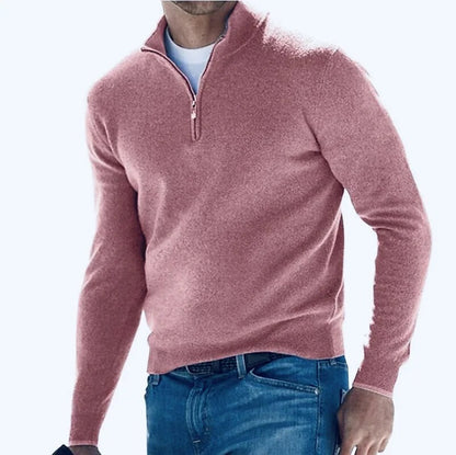 Premium Reißverschluss-Pullover