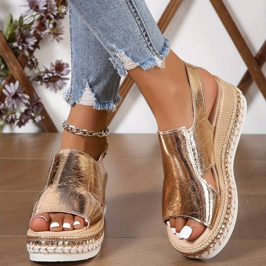 Premium-Orthopädische Sandalen – Glänzend