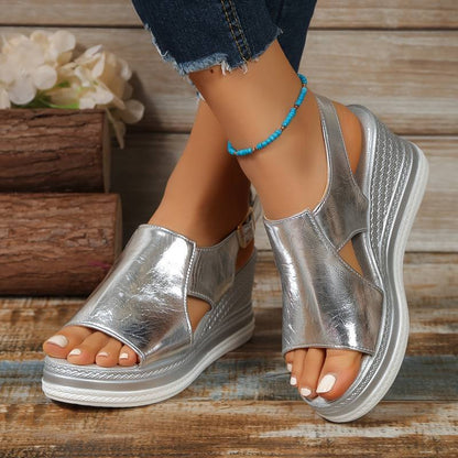 Premium-Orthopädische Sandalen – Glänzend